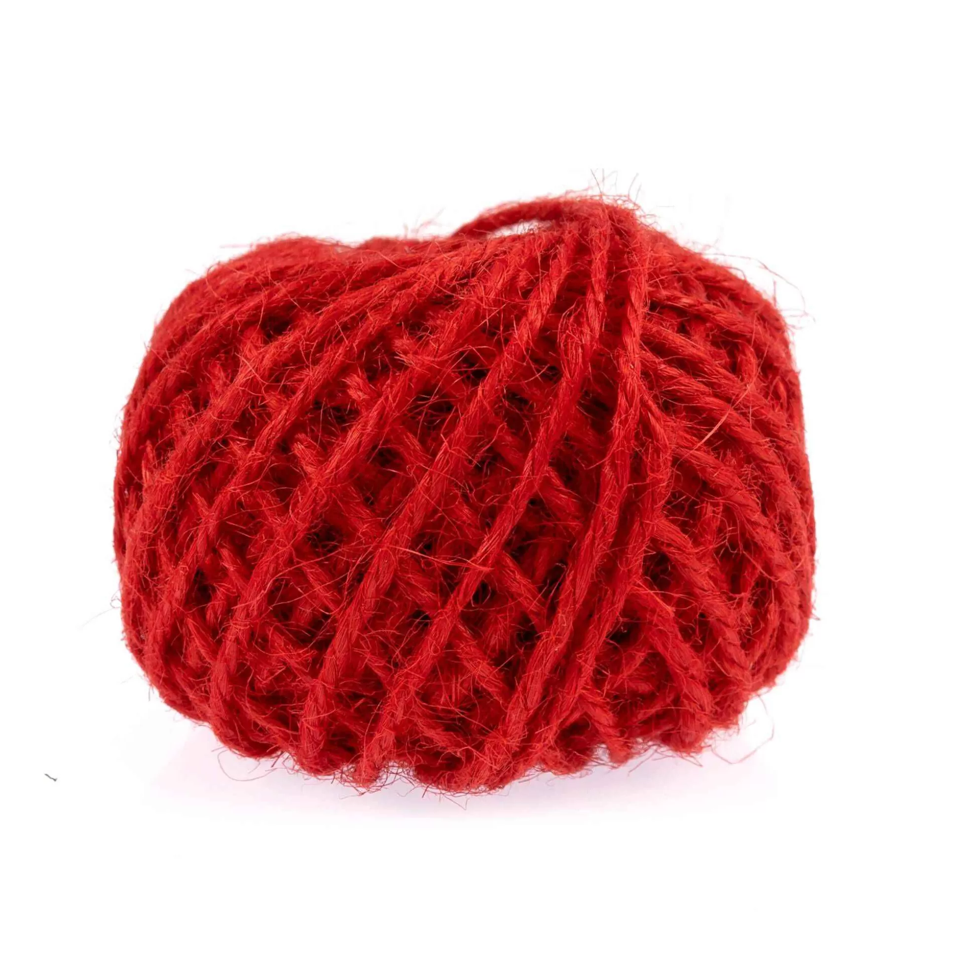 Red Jute Twine 2Mm X 27M-Hobbycraft New