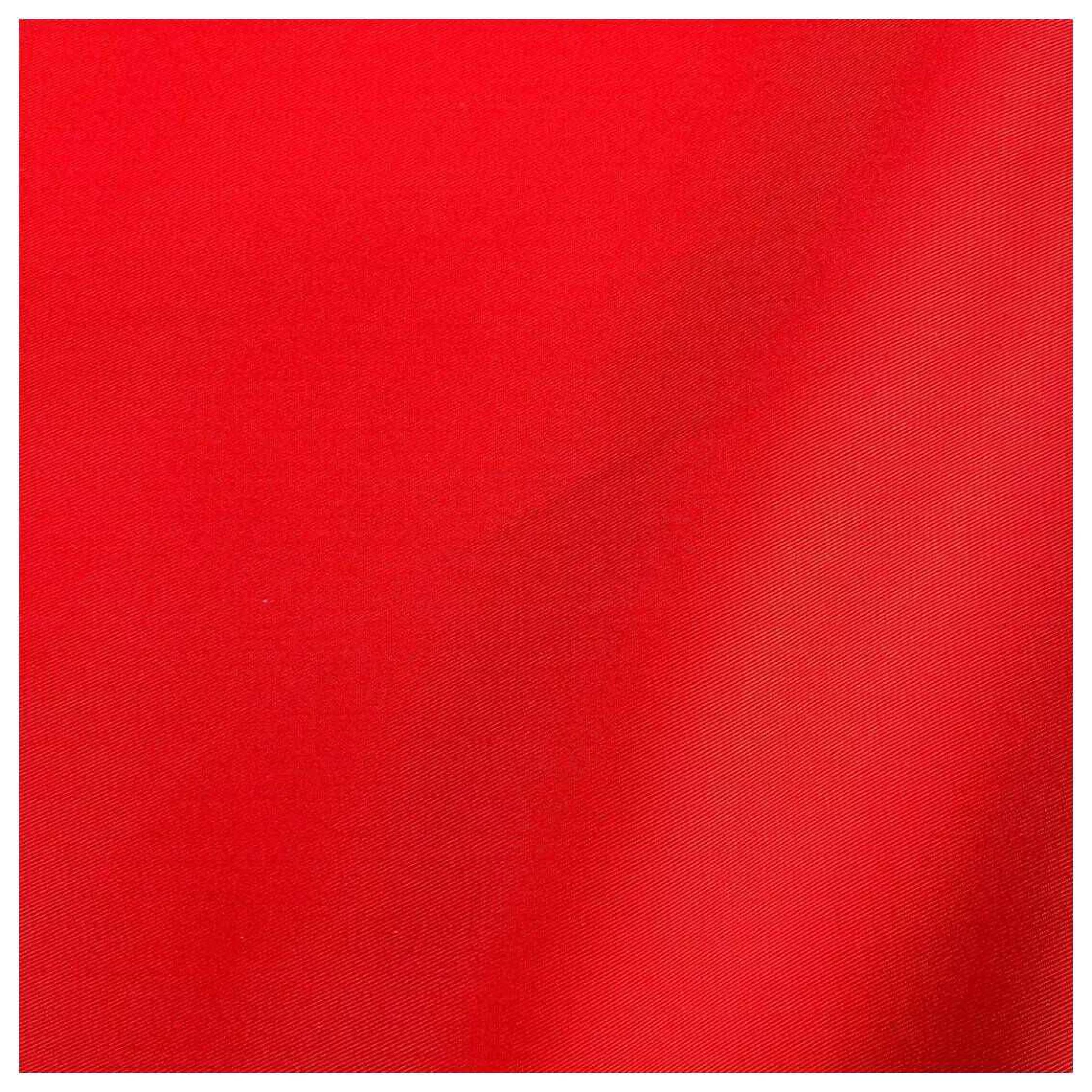 Red Polycotton Drill Fabric By The Metre-Hobbycraft Shop