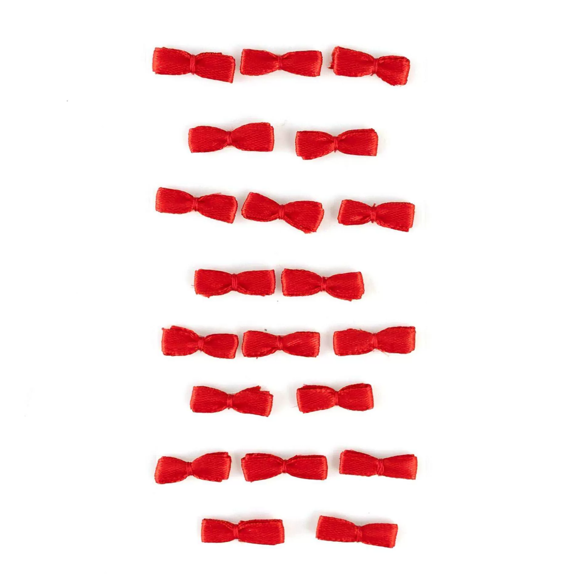 Red Satin Bow Embellishments 20 Pack-Hobbycraft Cheap
