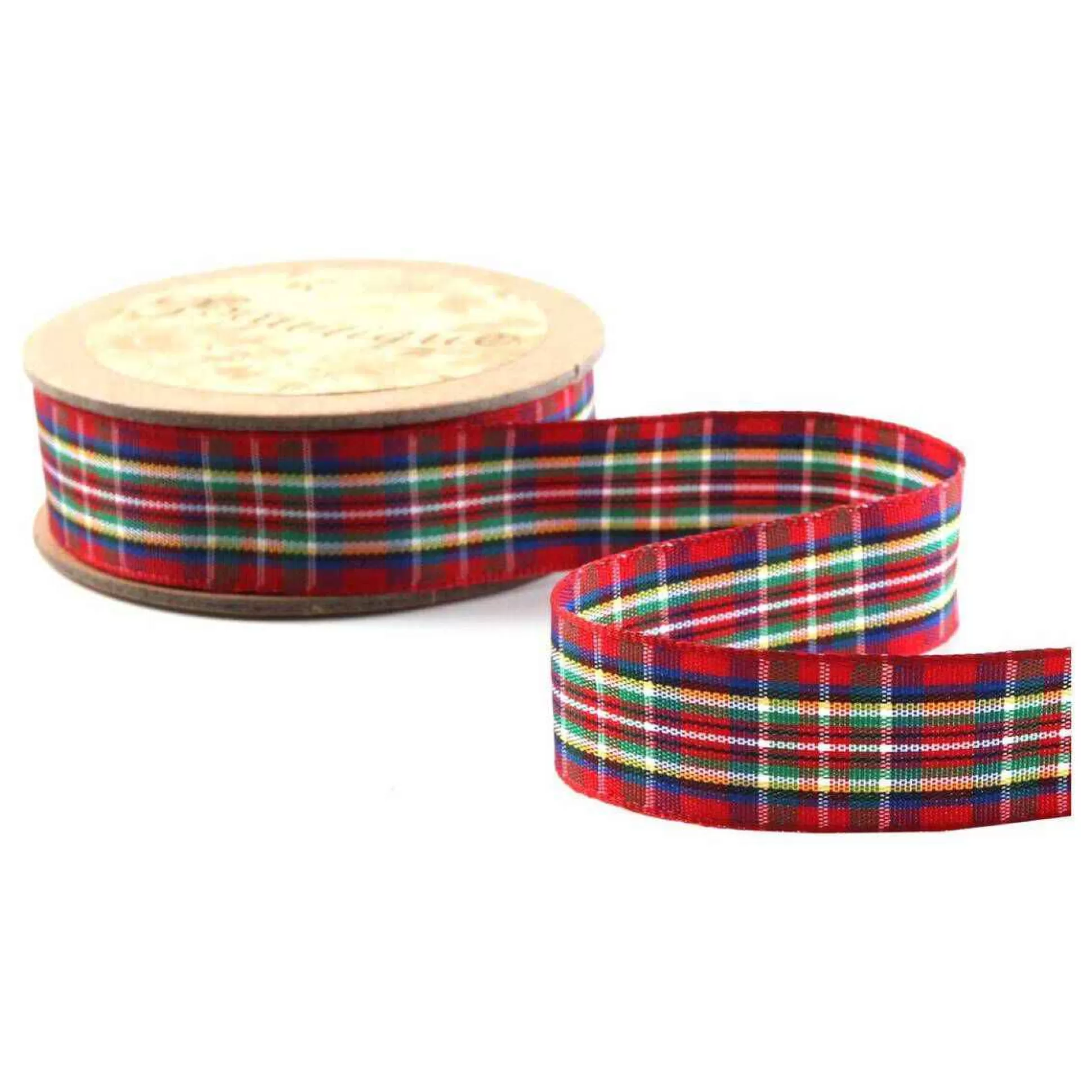 Red Tartan Ribbon 18Mm X 5M-Hobbycraft Best Sale