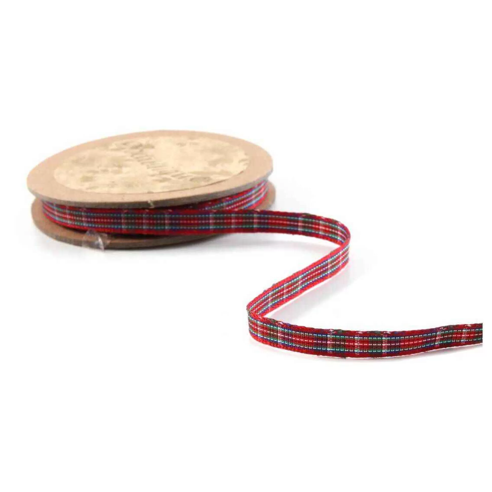 Red Tartan Ribbon 6Mm X 5M-Hobbycraft Flash Sale