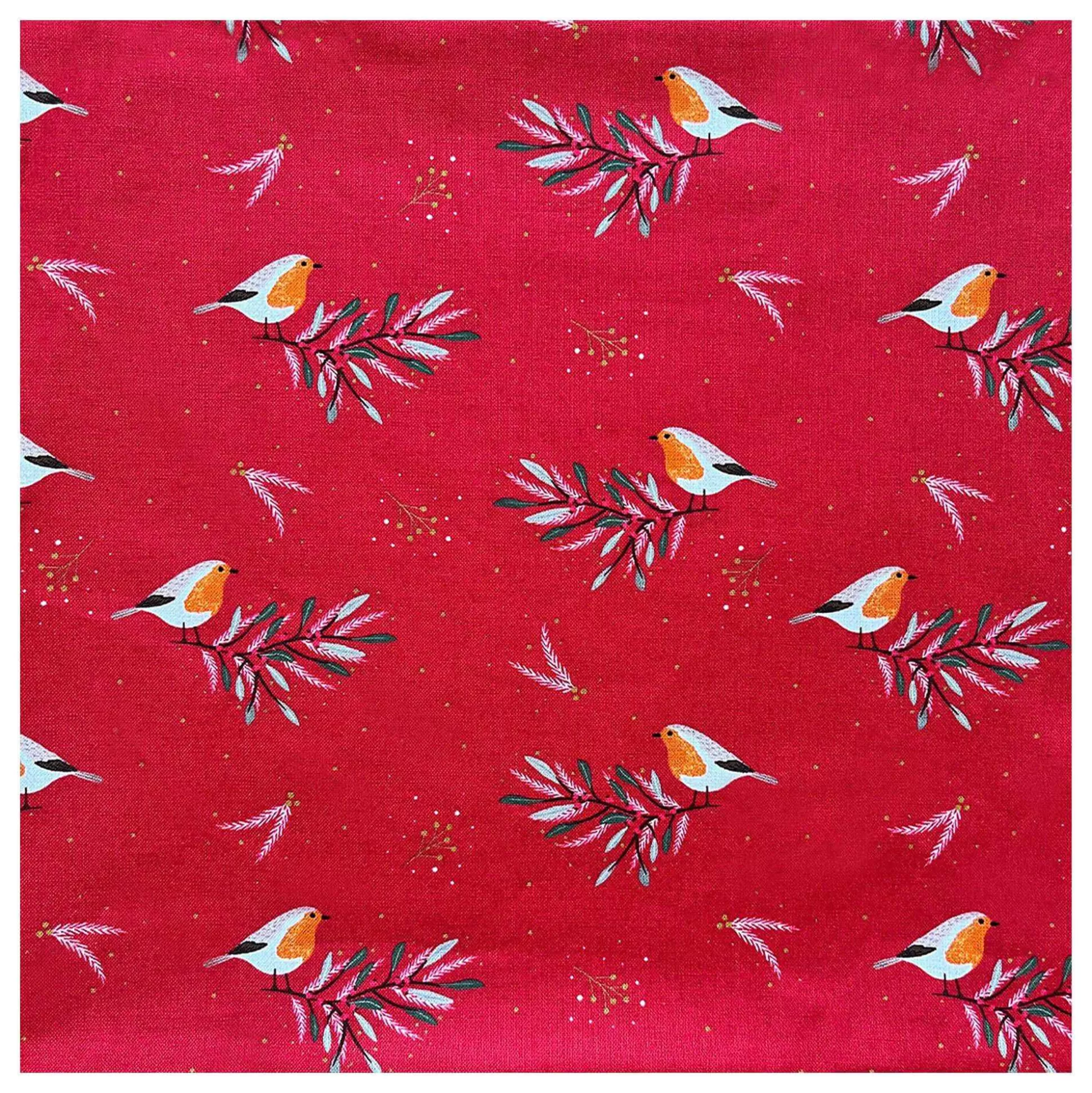 Robin Welcome Home Cotton Fabric Pack 112Cm X 1M-Hobbycraft Sale