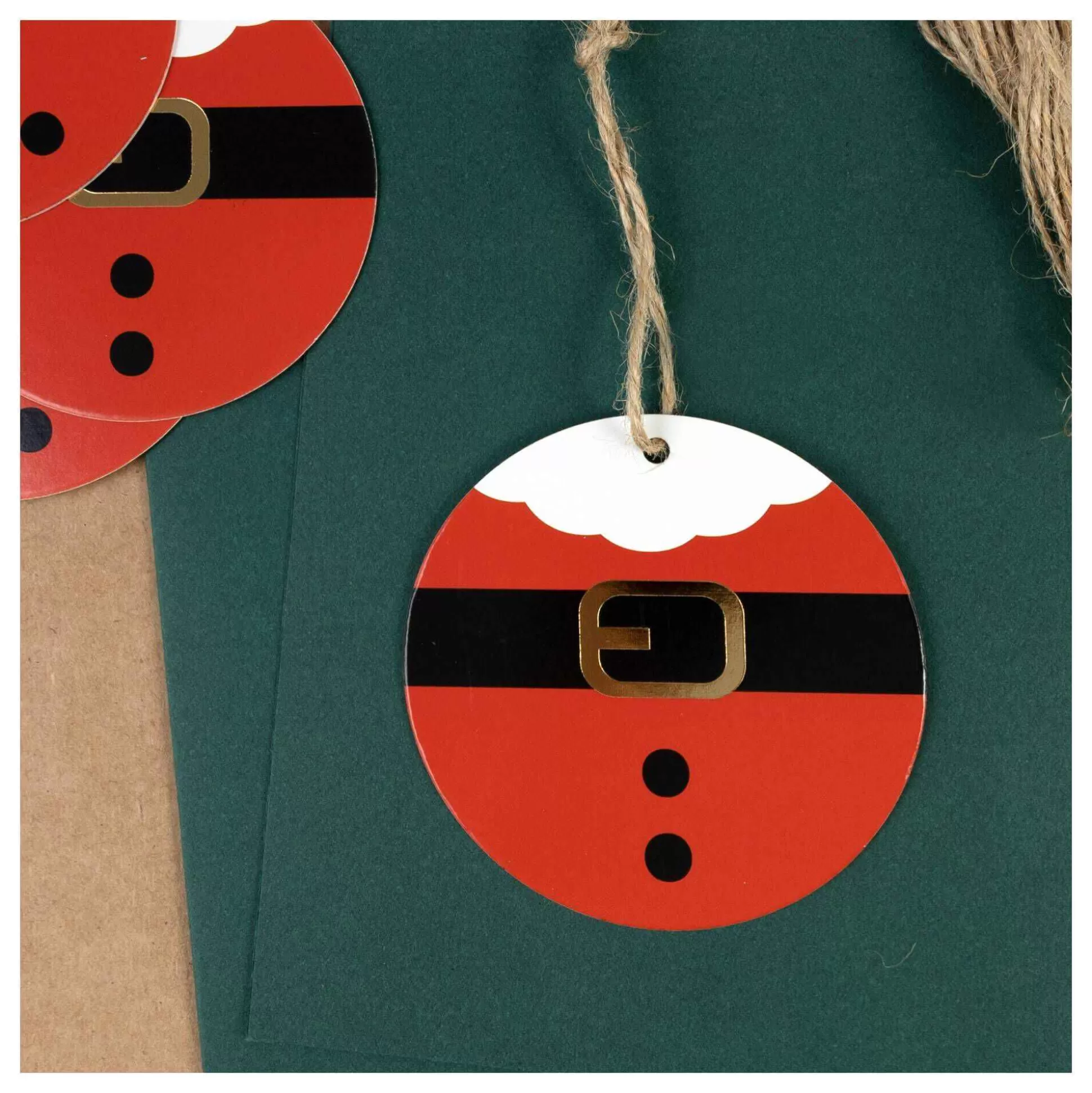 Santa Gift Tags 5 Pack-Hobbycraft Shop