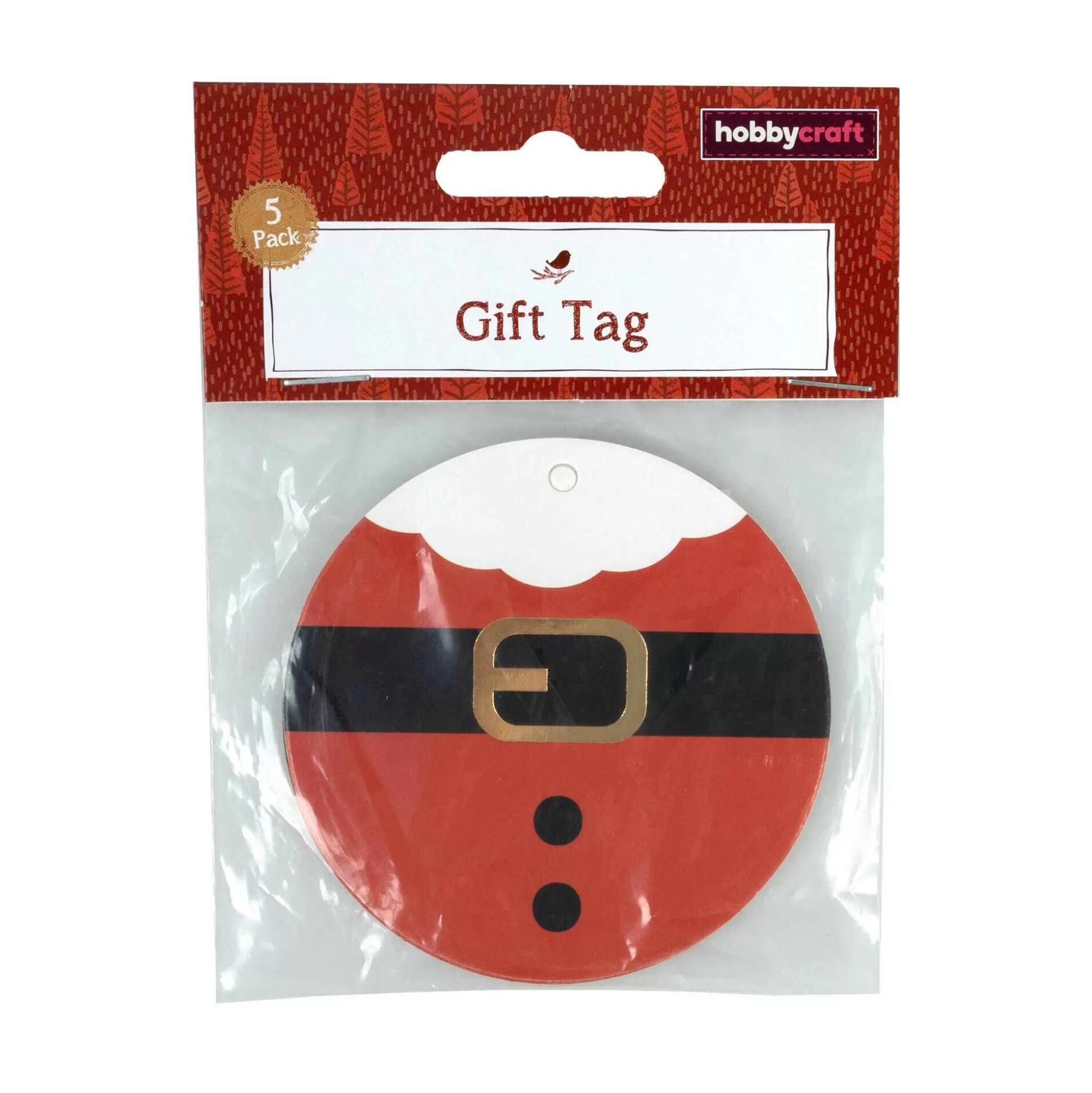 Santa Gift Tags 5 Pack-Hobbycraft Shop