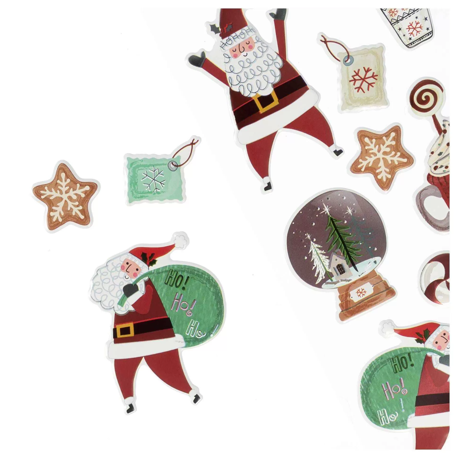 Santa Pop-Up Stickers-Hobbycraft Fashion