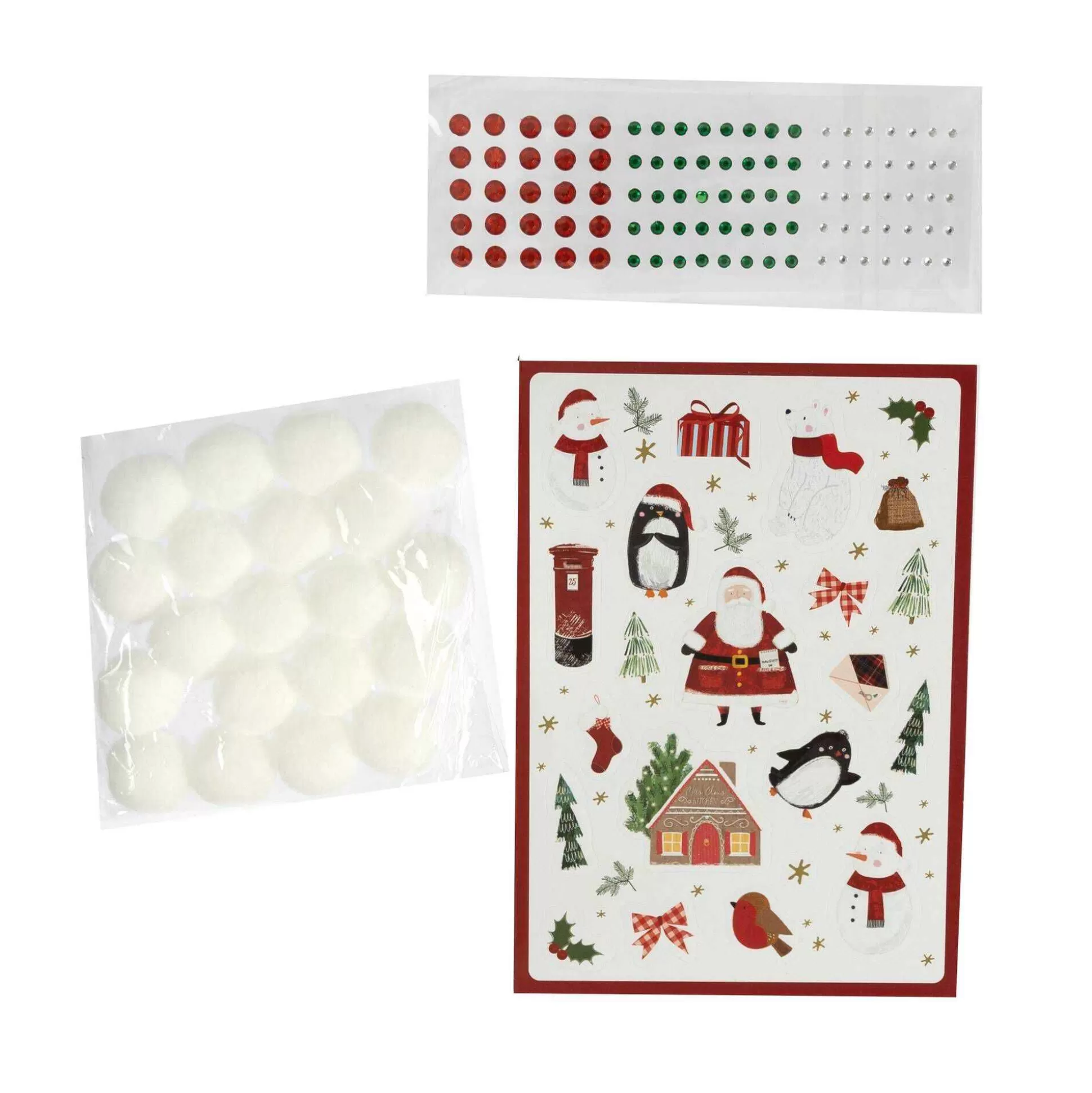 Santa's Grotto Christmas Card Kit A6 20 Pack-Hobbycraft Discount
