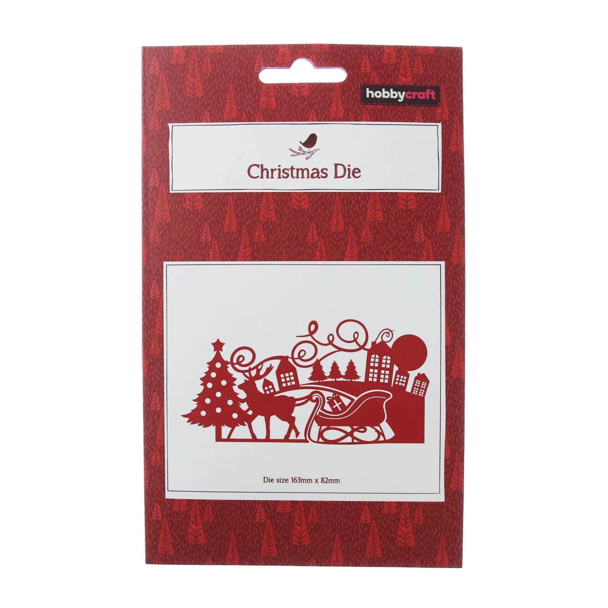 Santa's Sleigh Christmas Die 16Cm X 8Cm-Hobbycraft Sale