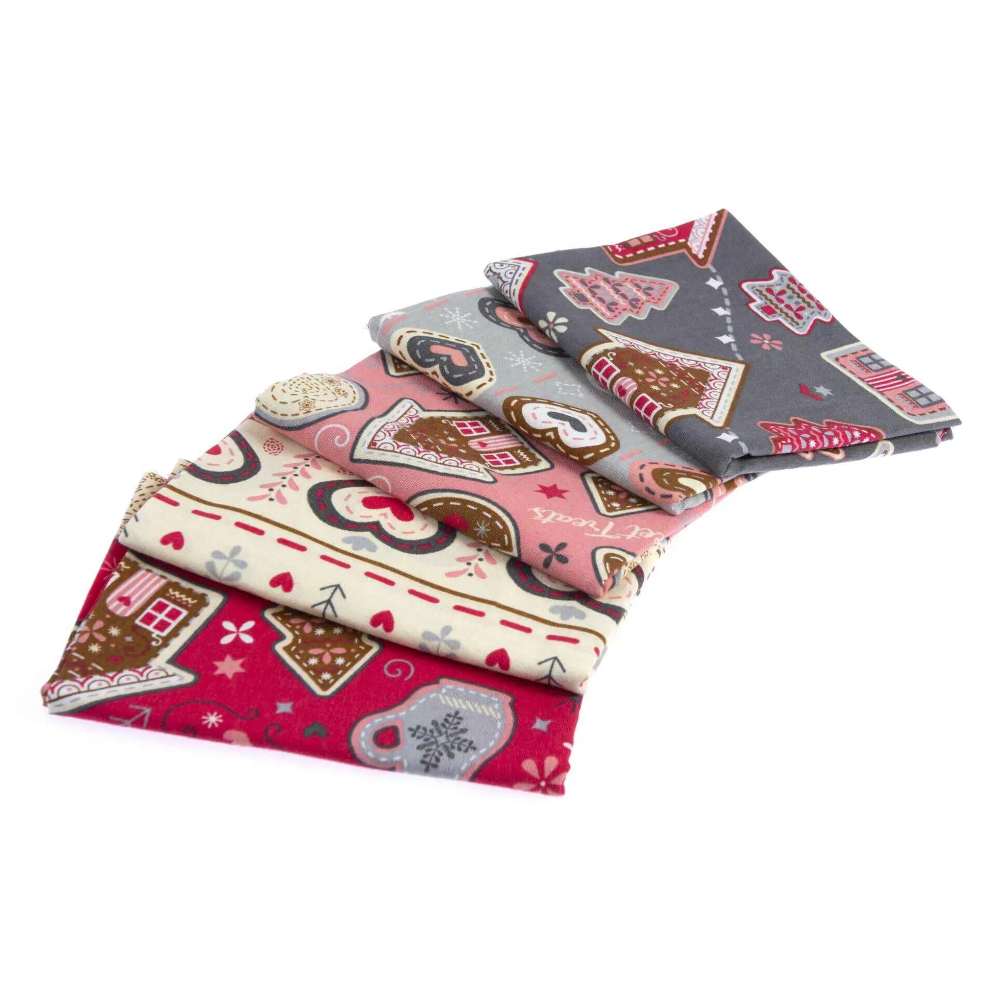Scandi Sweets Cotton Fat Quarters 5 Pack-Hobbycraft Shop