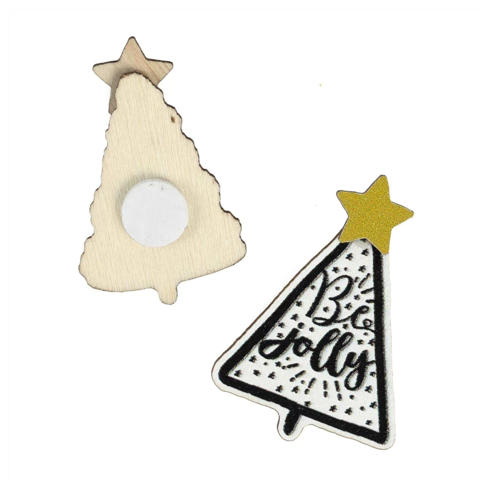 Scandi Tree Embellishments 4 Pack-Hobbycraft Hot