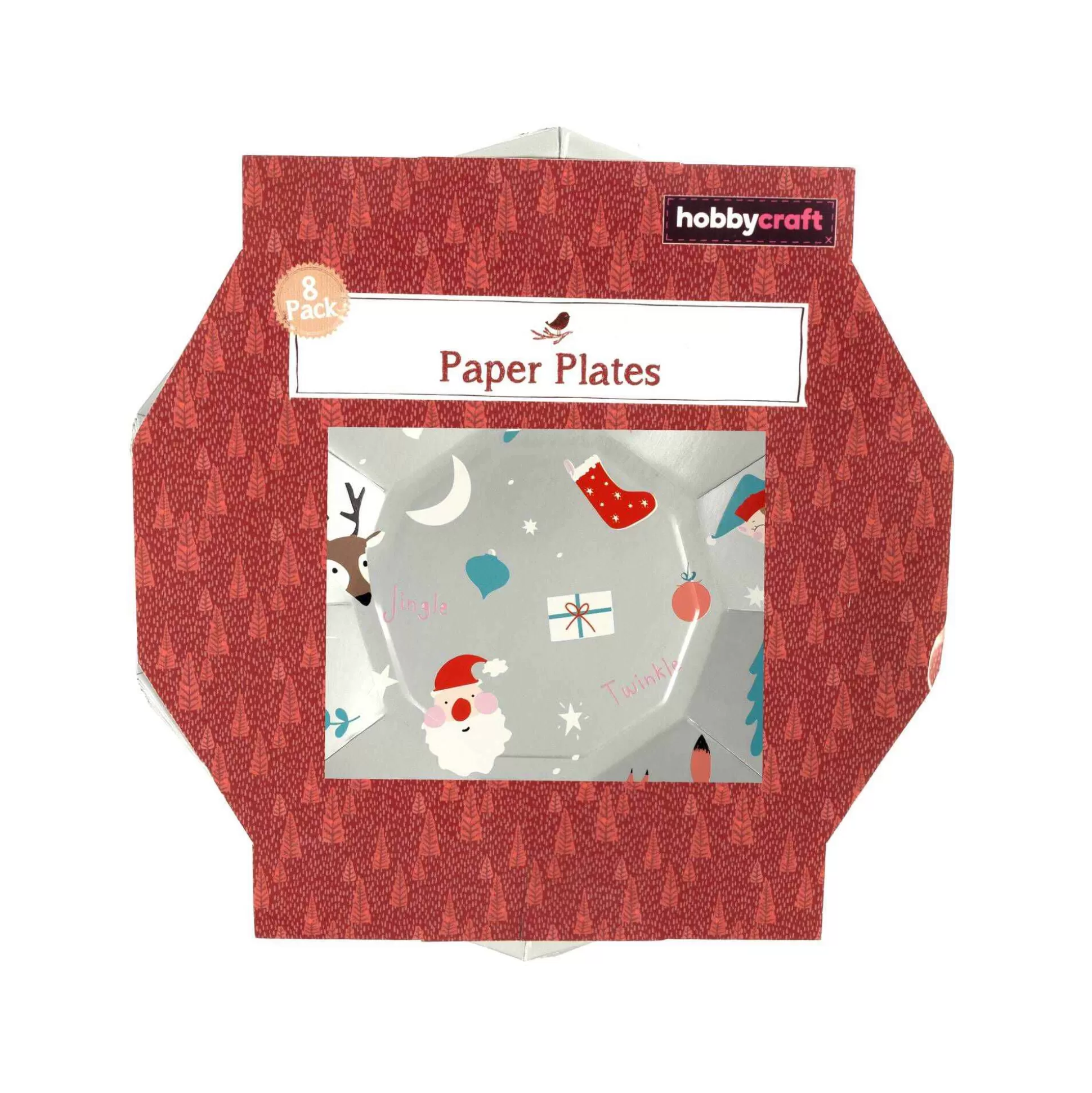 silver_christmas_plates_8_pack_4.webp Silver Christmas Plates 8 Pack-Hobbycraft Discount