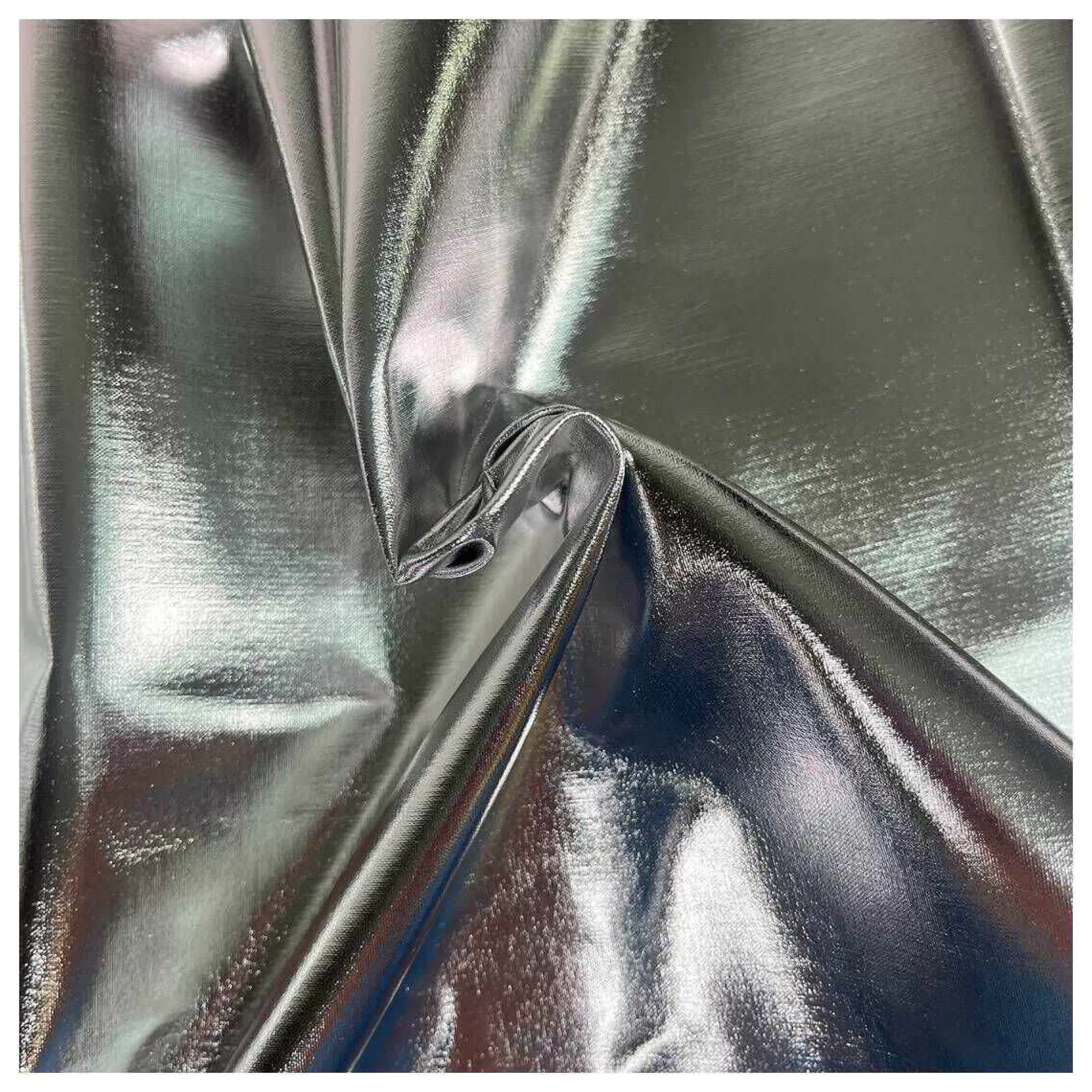 Silver Rayon Metallic Foil Fabric By The Metre-Hobbycraft Best Sale