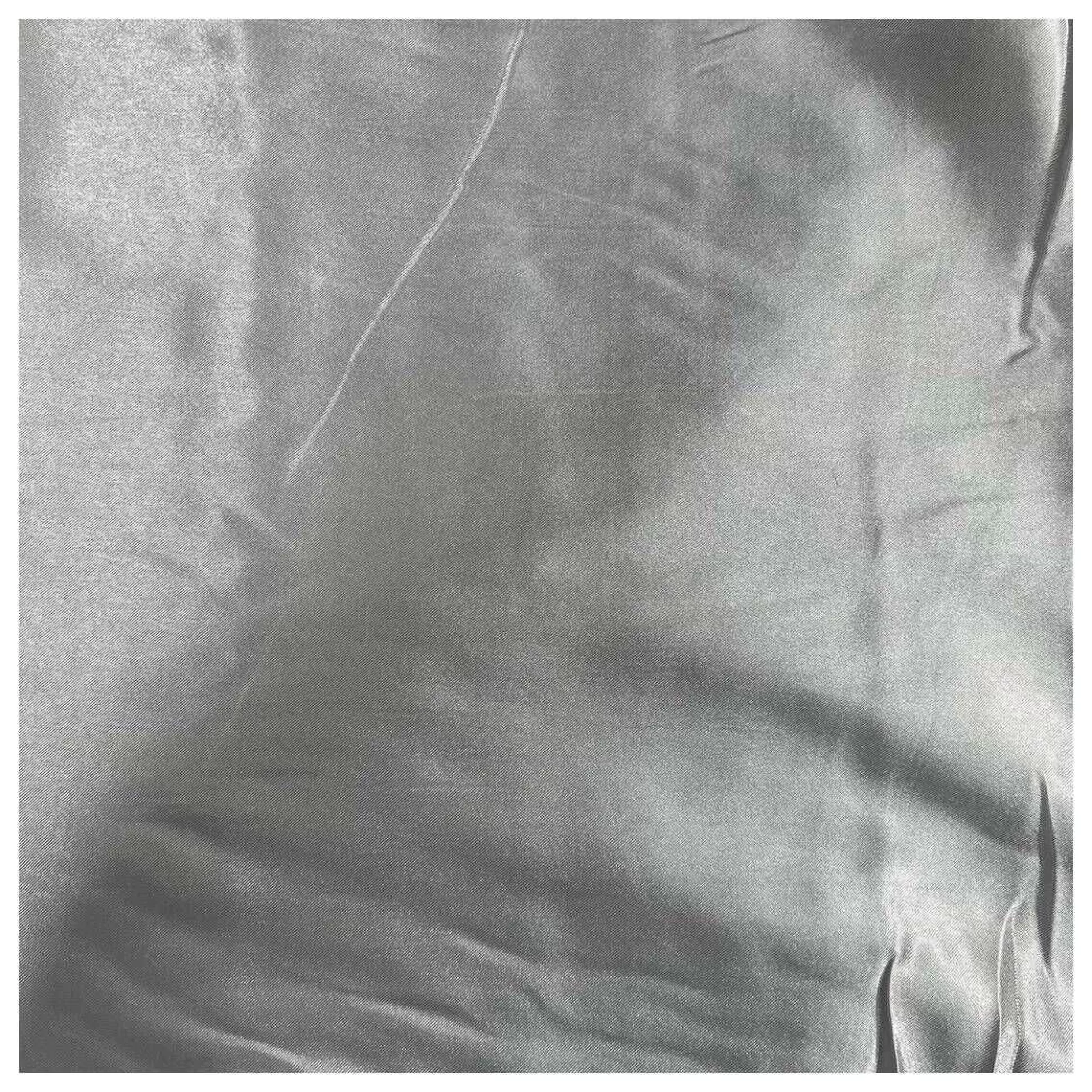 Silver Silky Satin Fabric By The Metre-Hobbycraft Hot