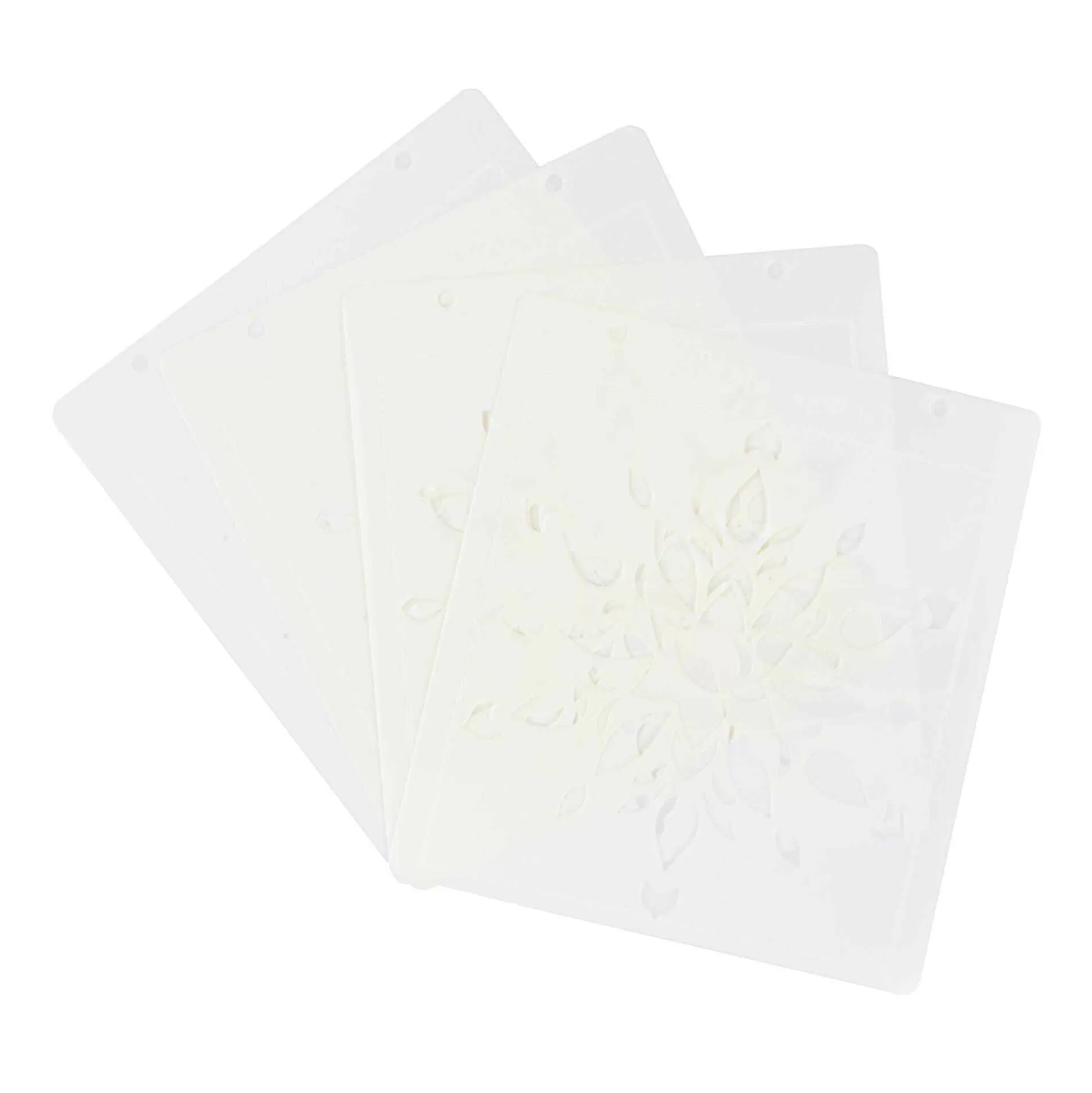 Sizzix Snowflake Layered Stencil Set 4 Pack-Hobbycraft Shop