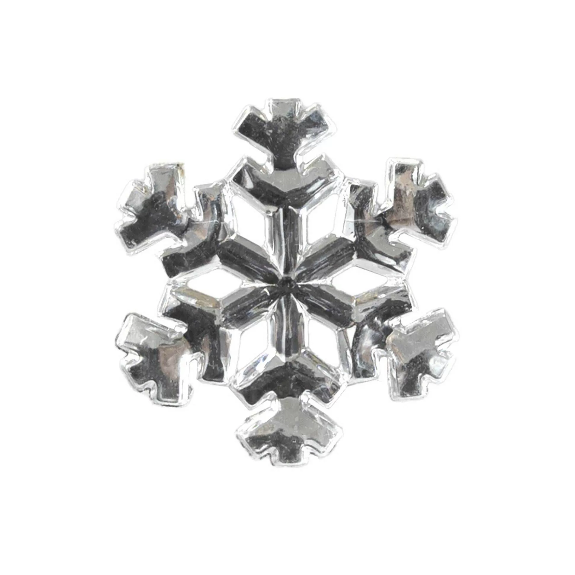 Snowflake Gem Stickers 2.5Cm 8 Pack-Hobbycraft Cheap