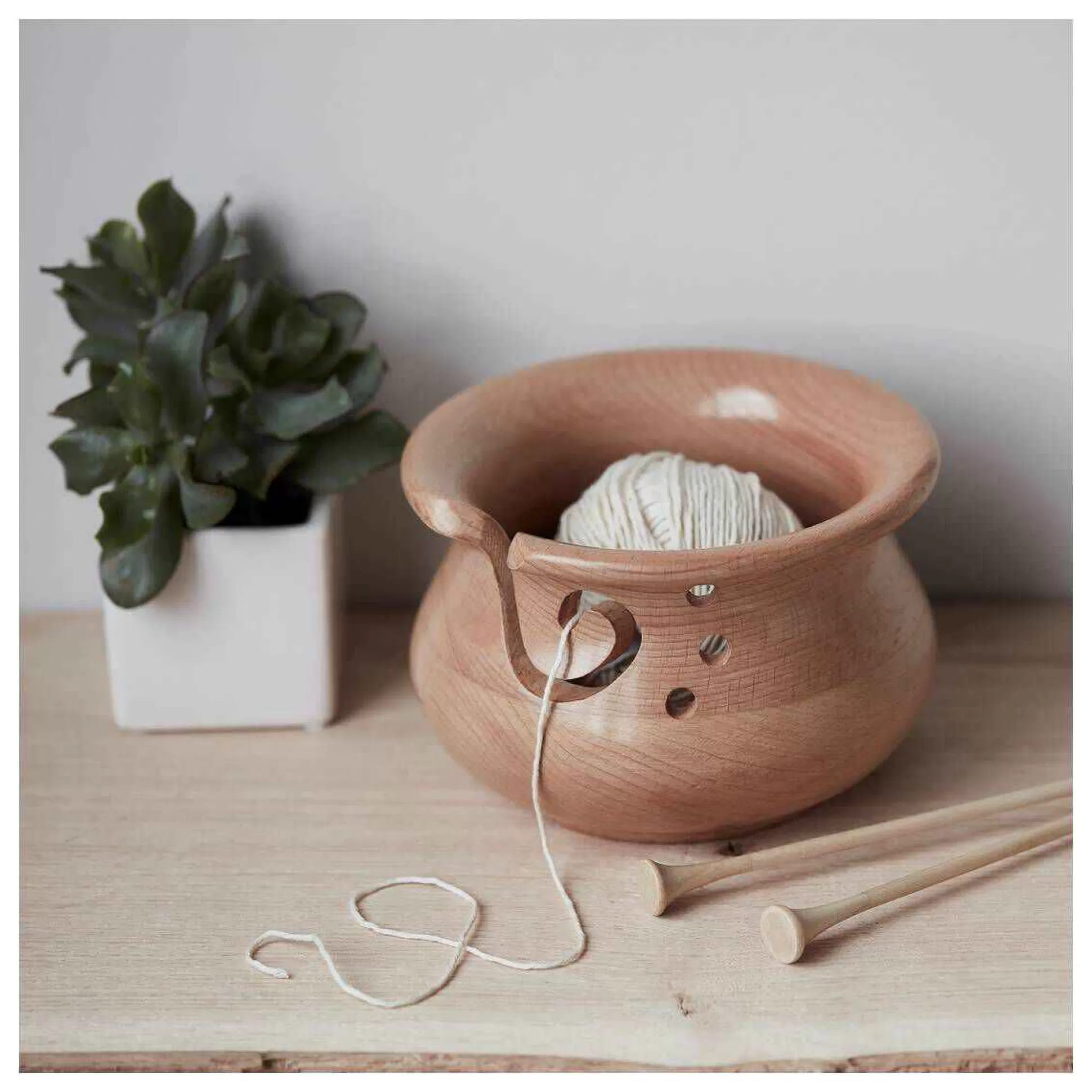 Steam Beech Wood Yarn Bowl-Hobbycraft Flash Sale