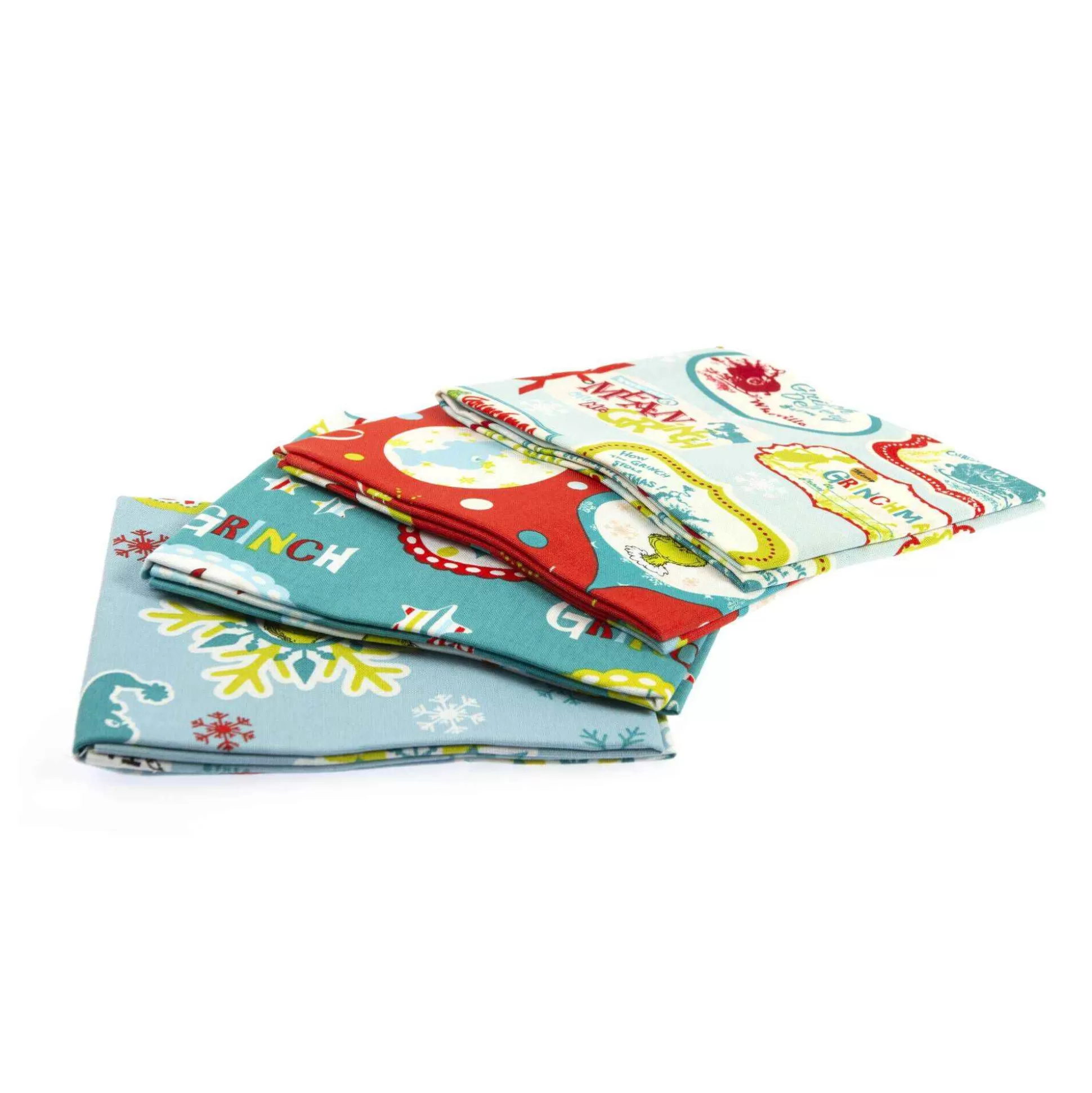 the_grinch_cotton_fat_quarters_4_pack_2.webp The Grinch Cotton Fat Quarters 4 Pack-Hobbycraft Flash Sale