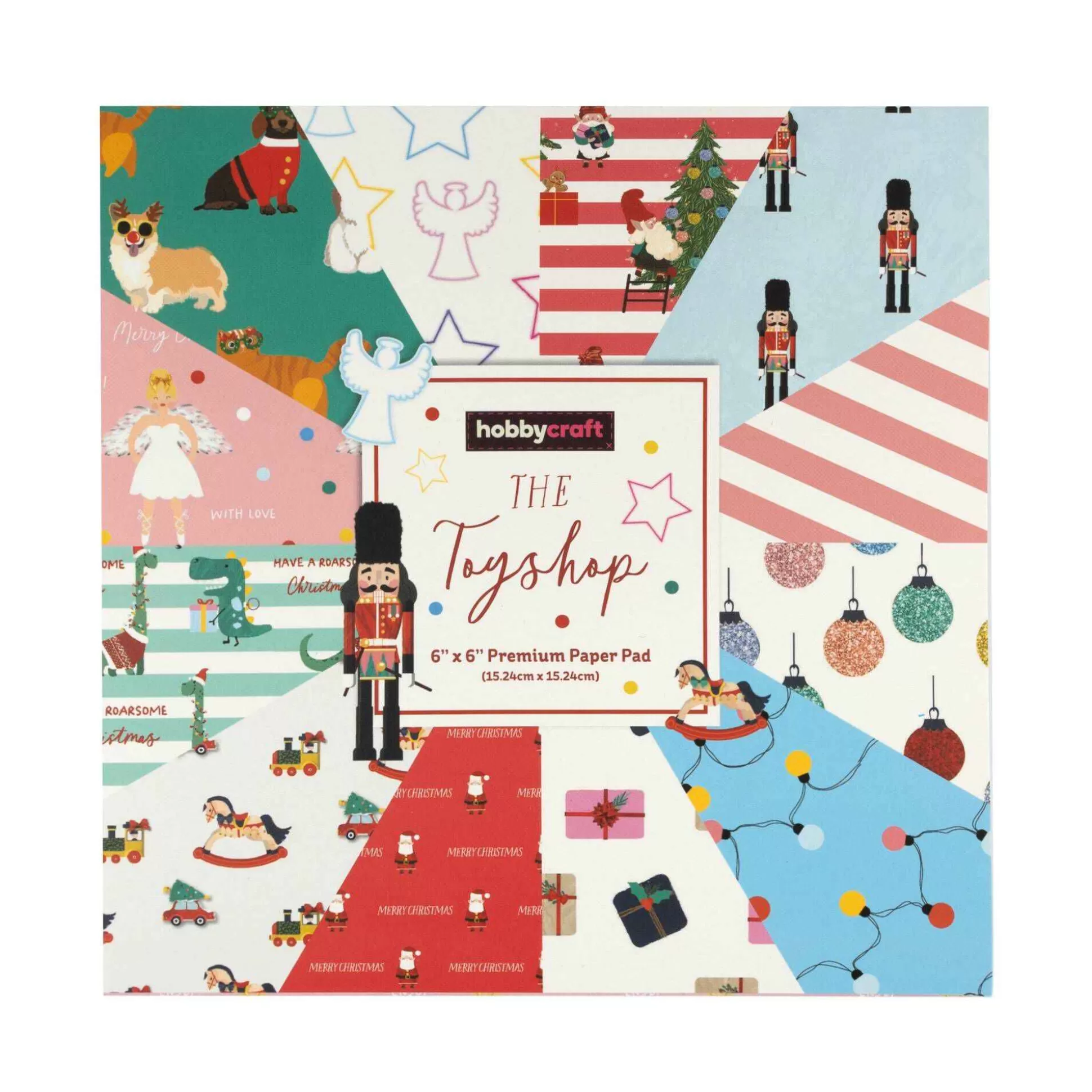 The Toyshop 6 X 6 Inches Paper Pad 24 Sheets-Hobbycraft Hot