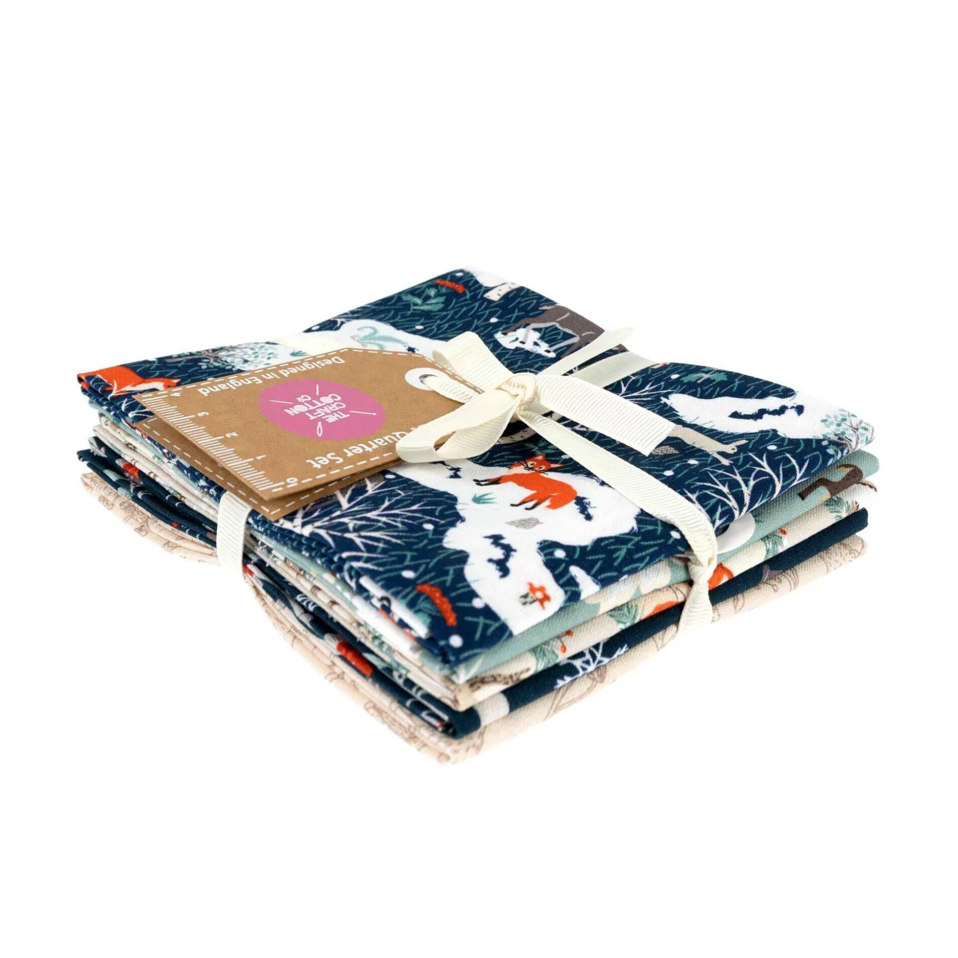Twilight Winter Cotton Fat Quarters 5 Pack-Hobbycraft Store