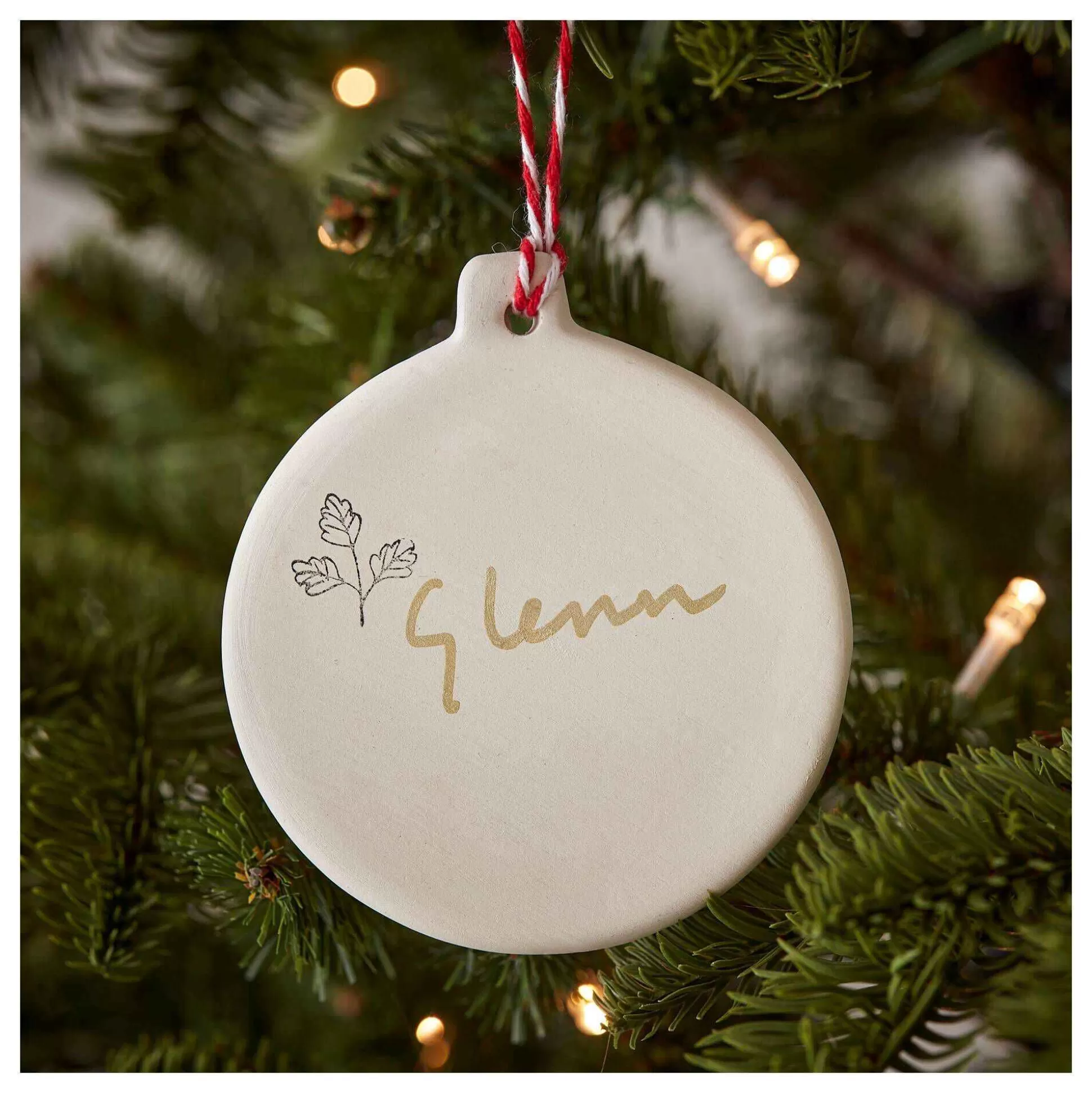 unglazed_ceramic_hanging_bauble_decoration_9cm_1.webp Unglazed Ceramic Hanging Bauble Decoration 9Cm-Hobbycraft Sale