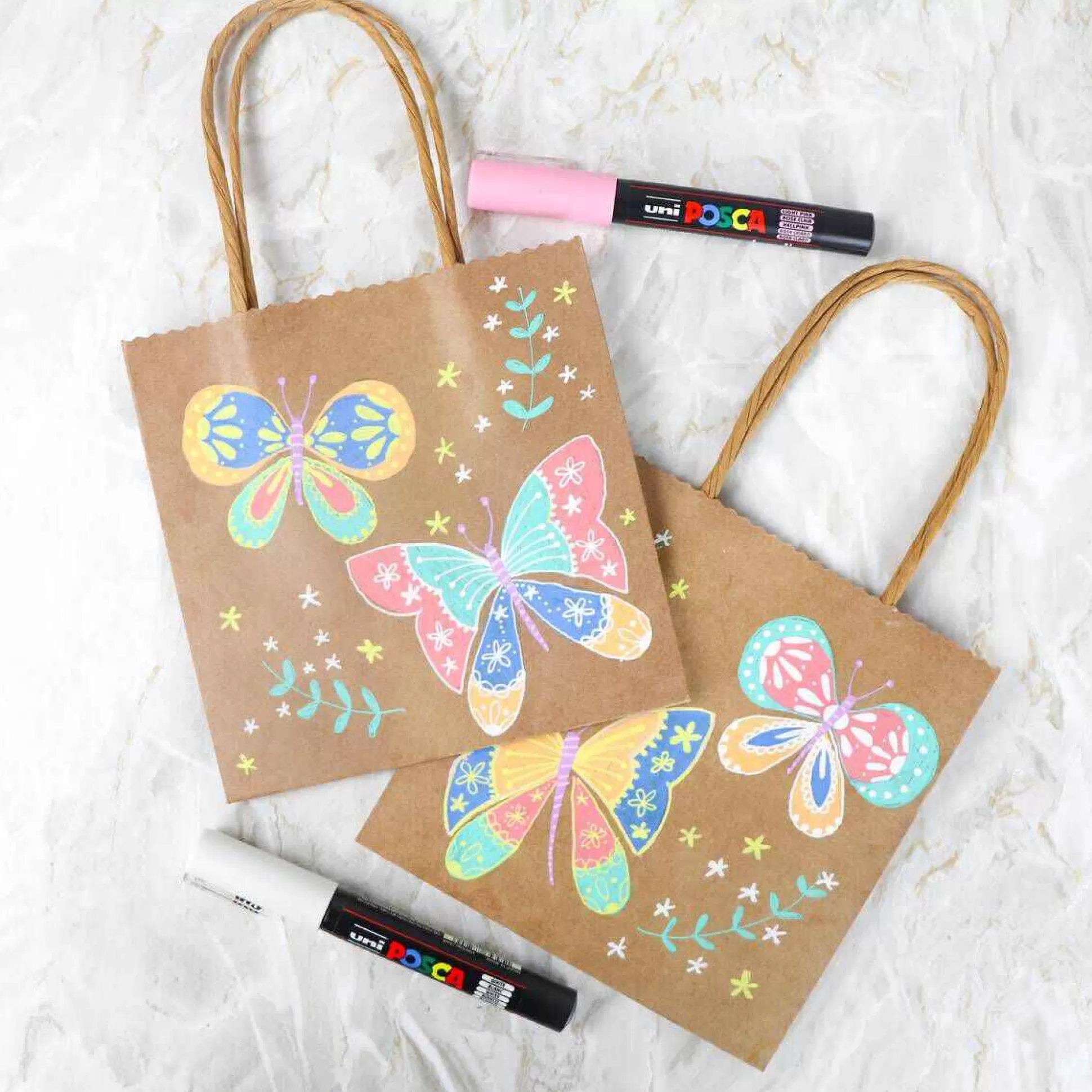 Uni-Ball Pastel Posca Pc-1Mr Marker Pens 8 Pack-Hobbycraft Discount