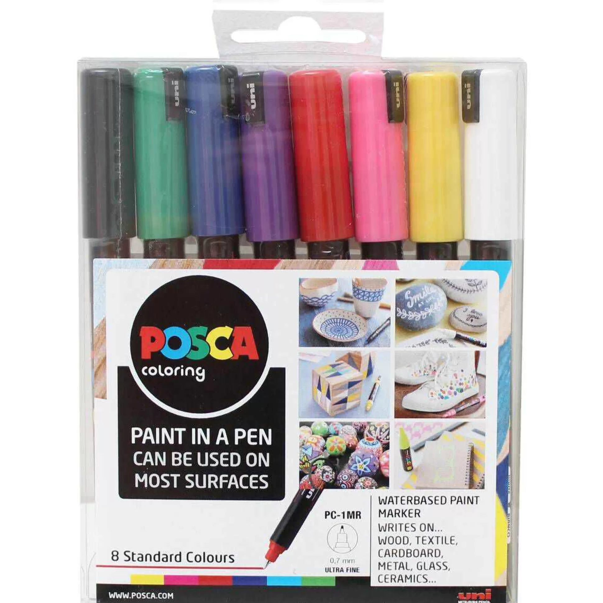 uniball_posca_pc_1mr_marker_pens_starter_set_8_pack_3.webp Uni-Ball Posca Pc 1Mr Marker Pens Starter Set 8 Pack-Hobbycraft Flash Sale