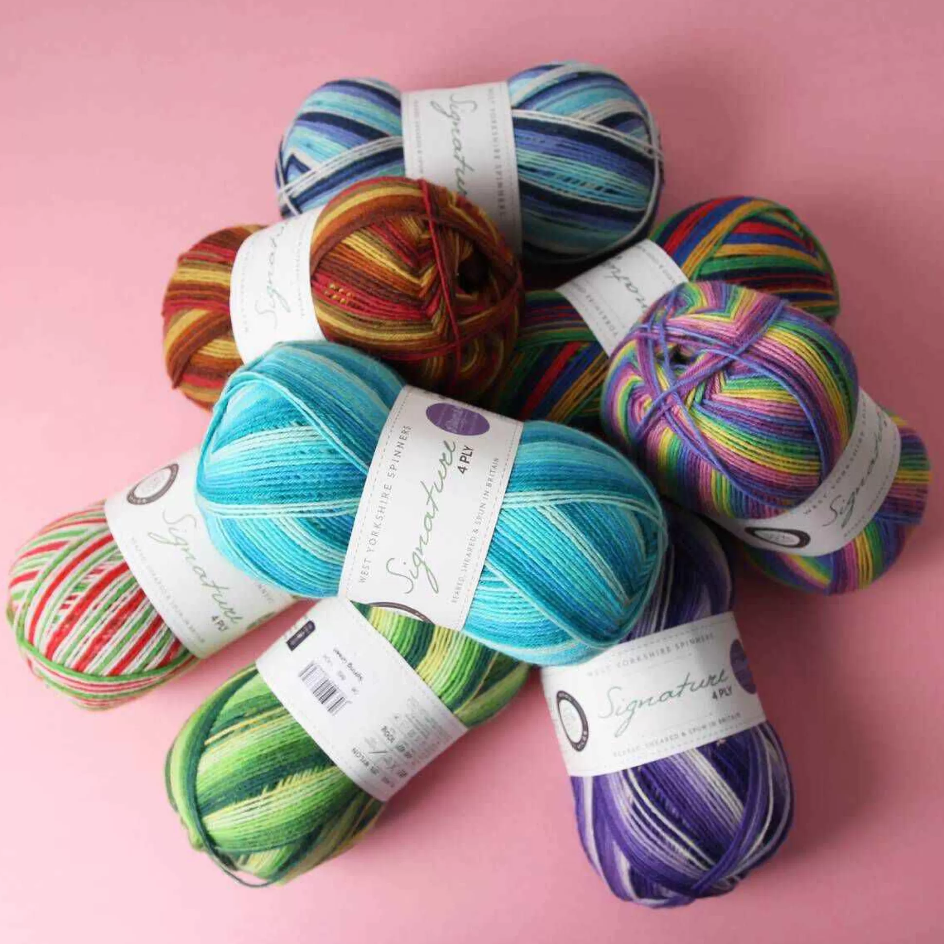 West Yorkshire Spinners Candy Cane Signature 4 Ply 100G-Hobbycraft Cheap