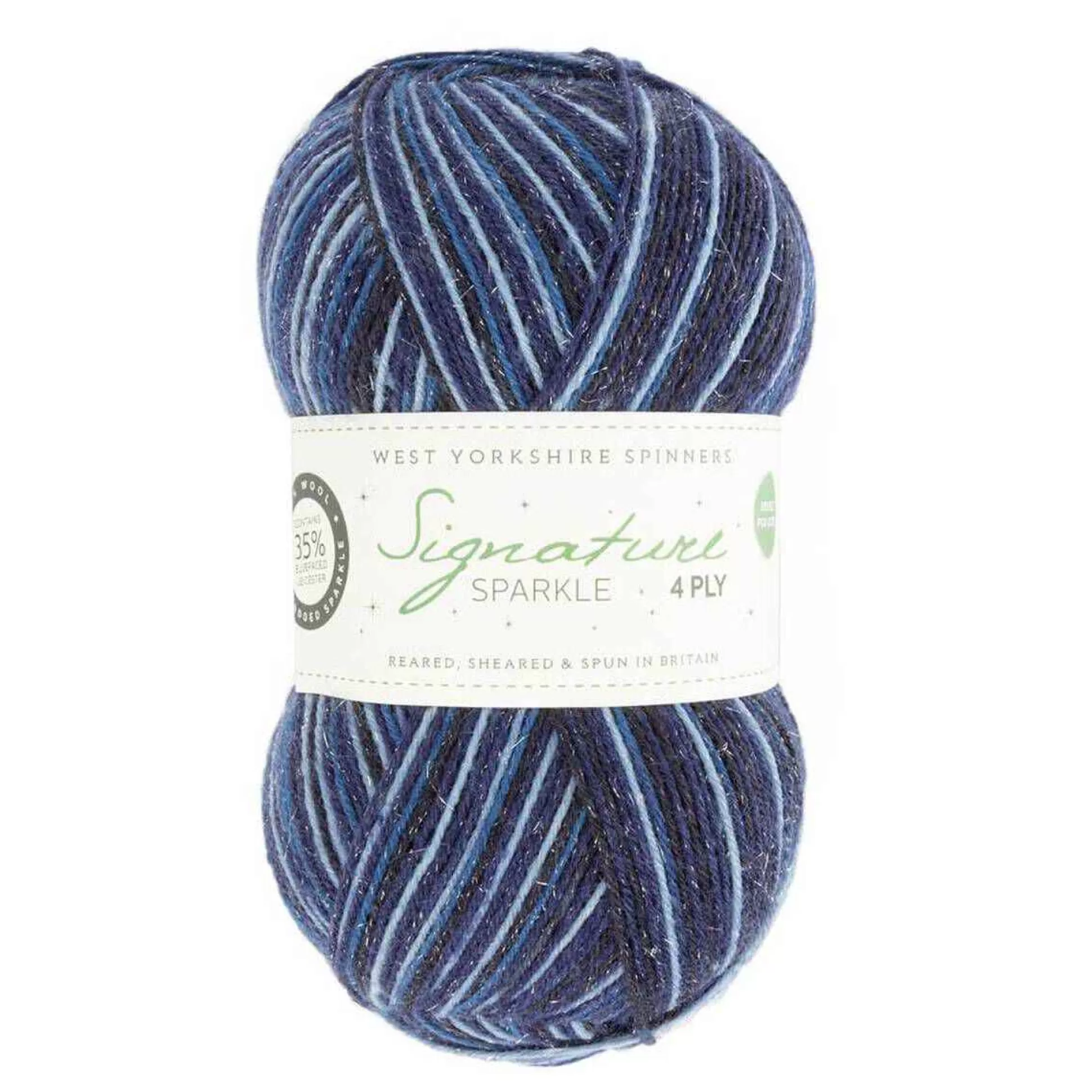 West Yorkshire Spinners Silent Night Signature Sparkle 4 Ply 100G-Hobbycraft Cheap