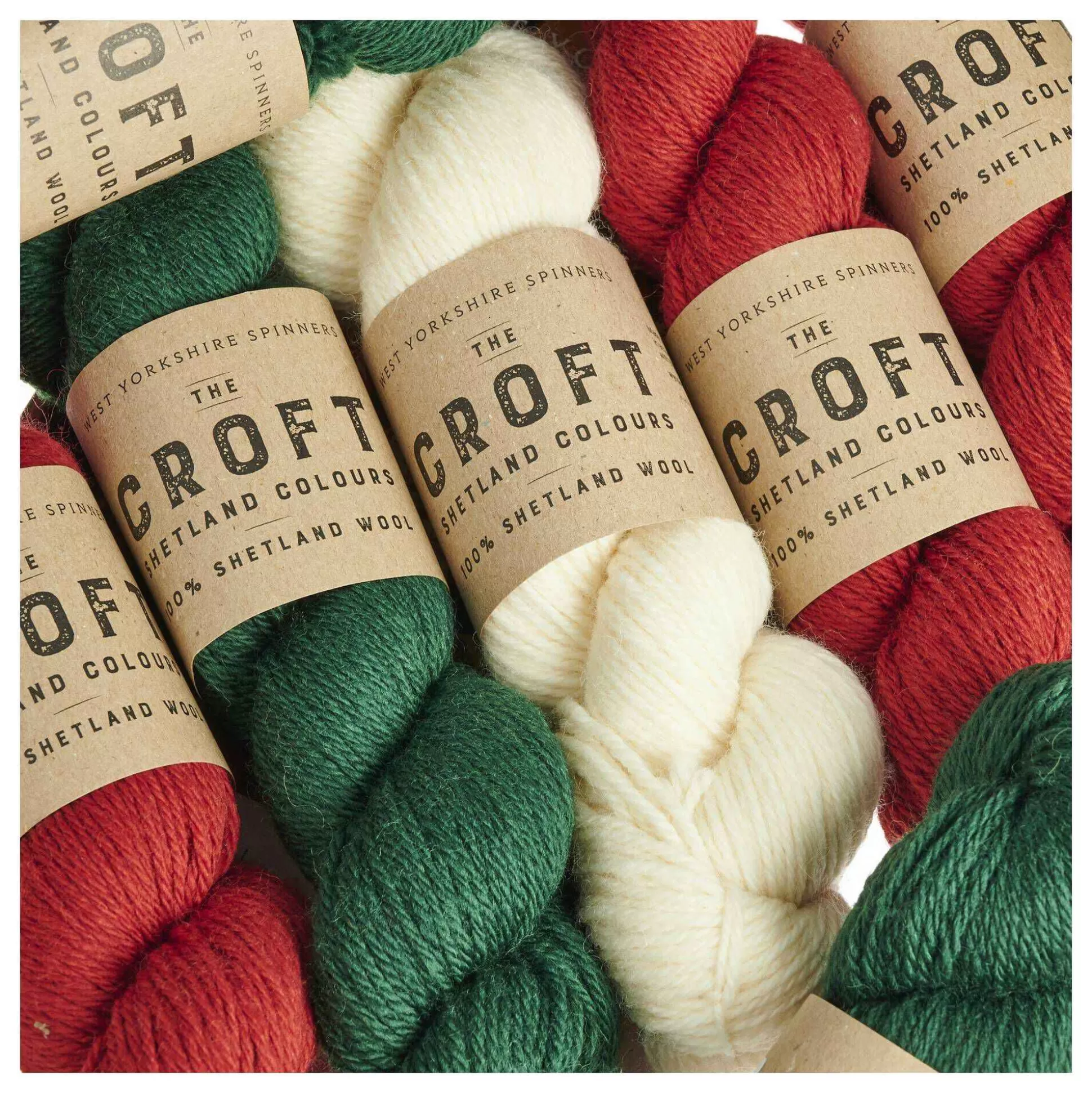 west_yorkshire_spinners_woodside_fair_isle_festive_blanket_kit_4.webp West Yorkshire Spinners Woodside Fair Isle Festive Blanket Kit-Hobbycraft Cheap