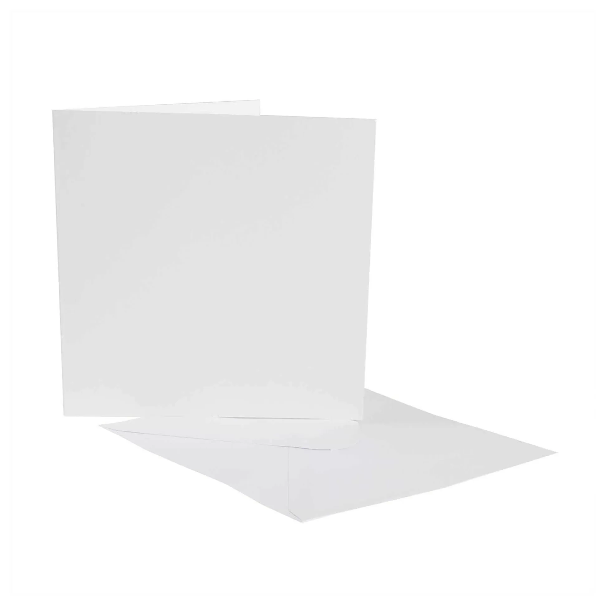 White Cards And Envelopes 6 X 6 Inches 50 Pack-Hobbycraft Hot