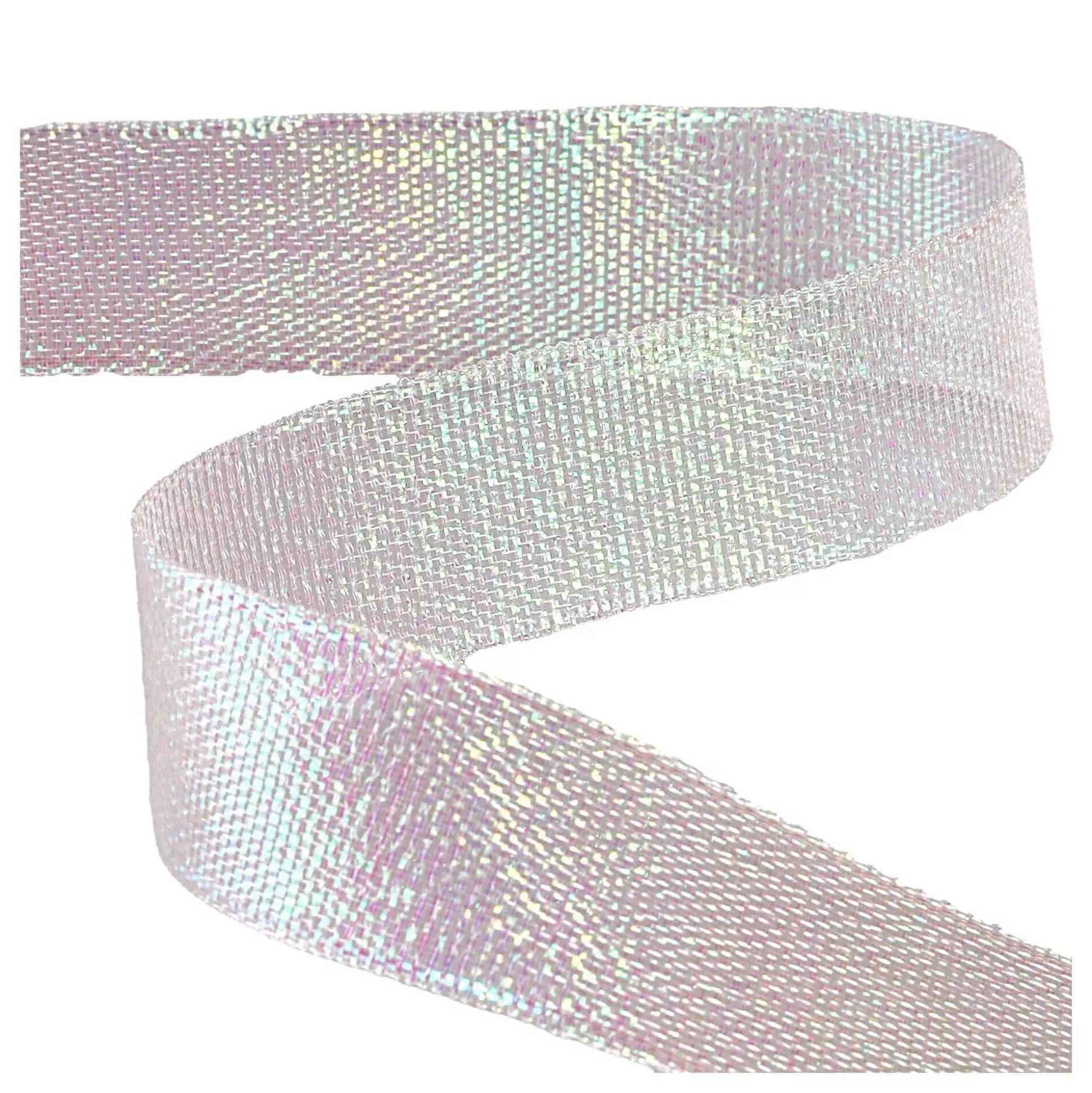 White Metallic Ribbon 20Mm X 10M-Hobbycraft Cheap