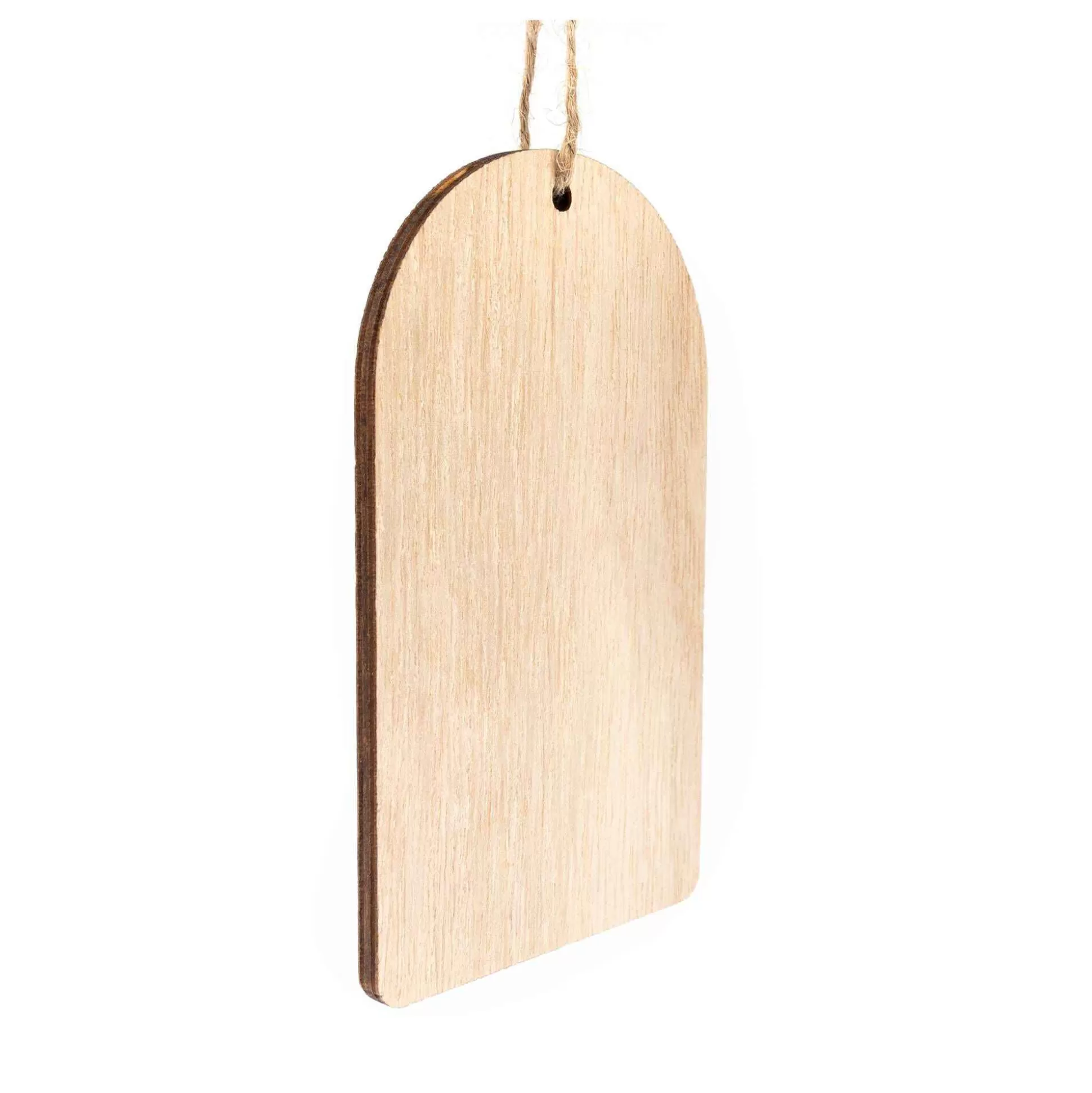 Wooden Gift Tag 12Cm-Hobbycraft New